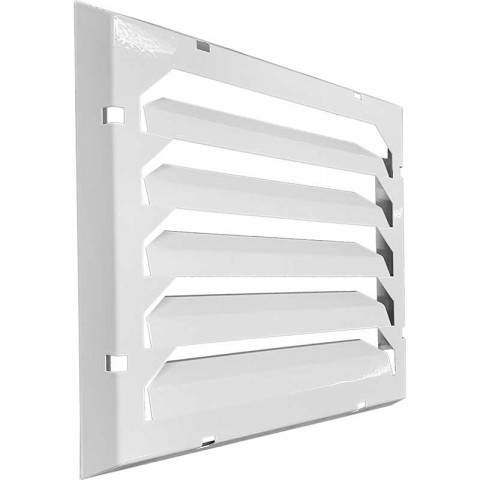 Объемная жалюзийная решетка из стали РОН-ВРК на огнезадерживающий клапан